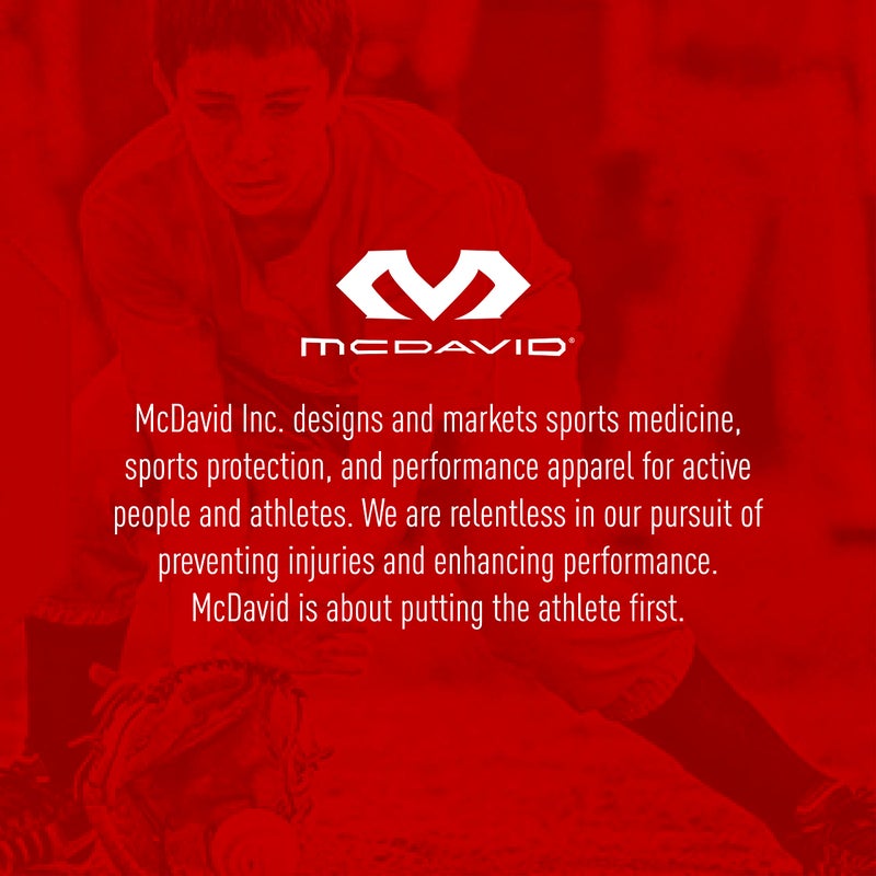 McDavid حزام رياضي مك ديفيد للرجال البالغين، حماية البيسبول والمزيد من الرياضات، أسود وأبيض - Image 5